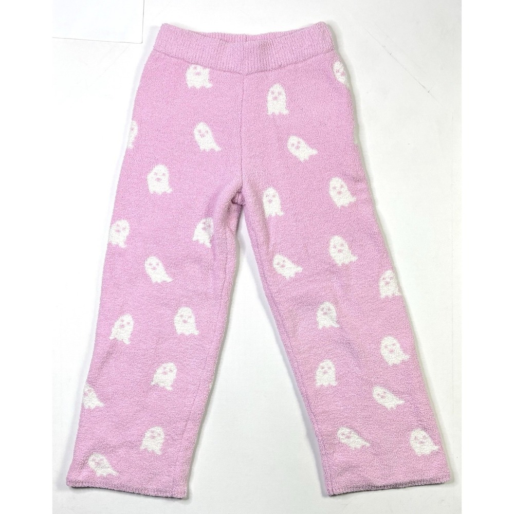 Cupcakes and Cashmere Pants Women's Medium Pink Ghost Soft Plush Lounge Pull On